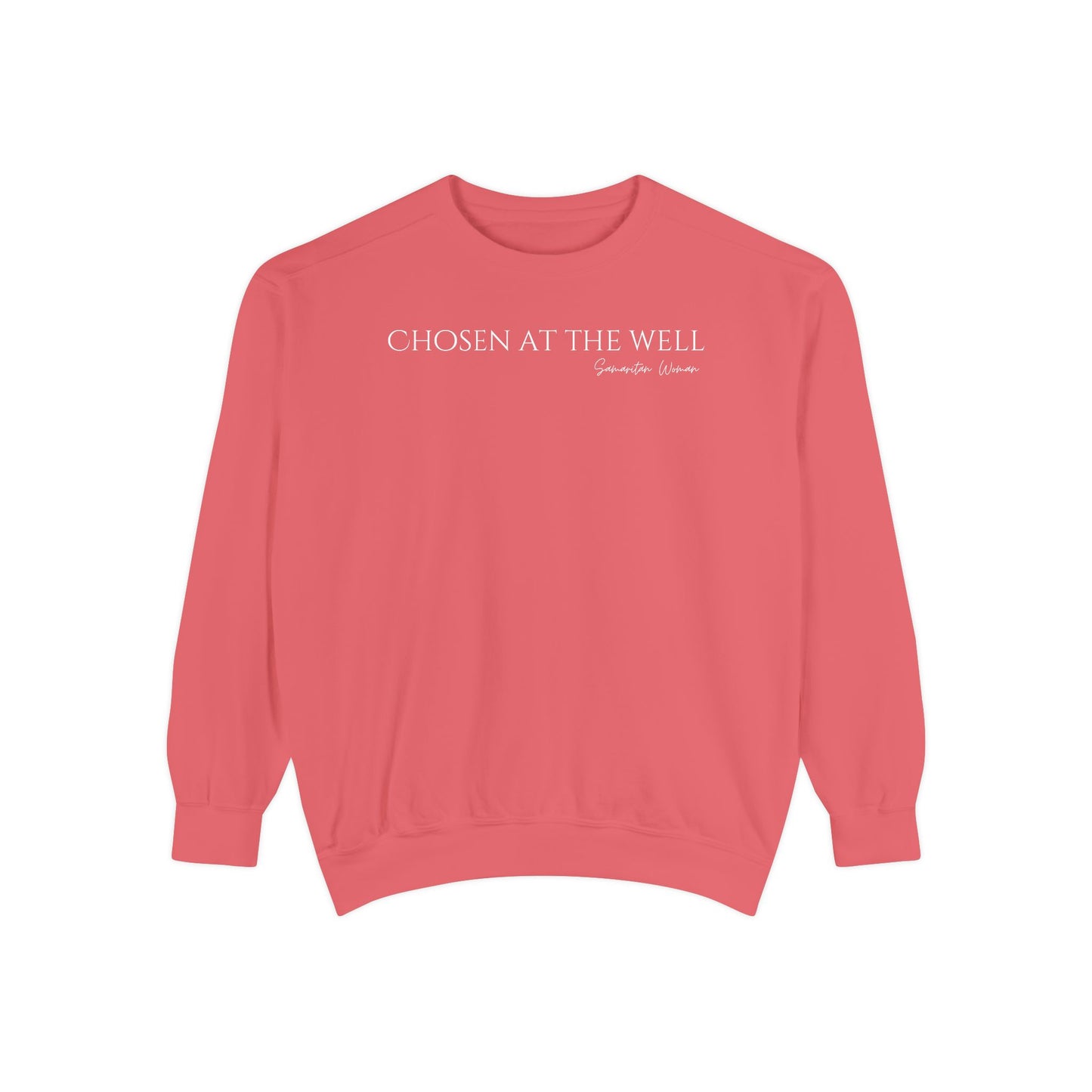 Samaritan Woman: Chosen at the Well Crewneck Sweatshirt