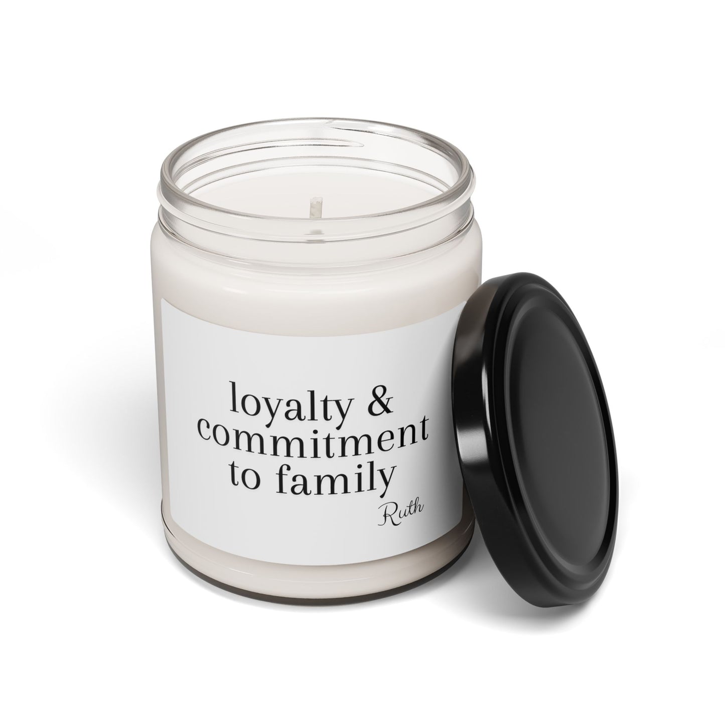 Loyalty and Commitment to Family Candle