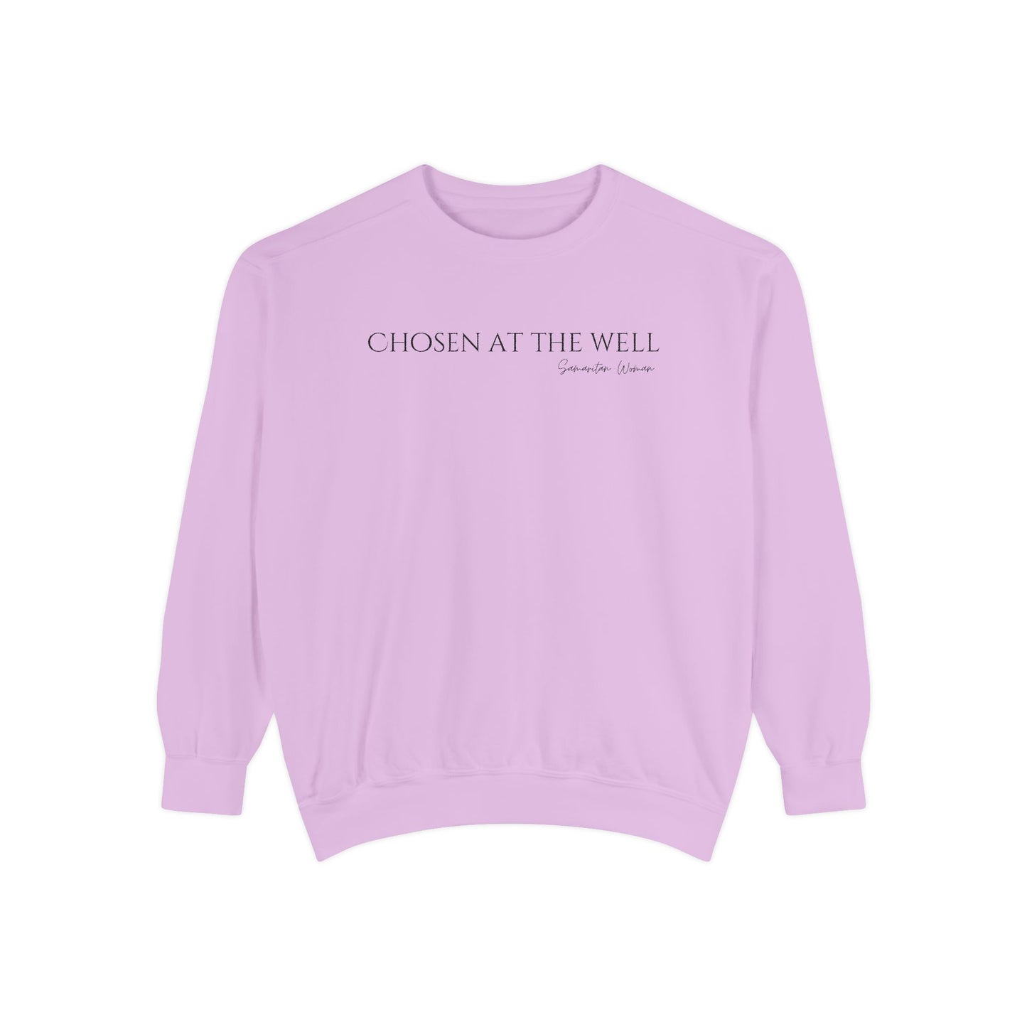 Samaritan Woman: Chosen at the Well Crewneck Sweatshirt